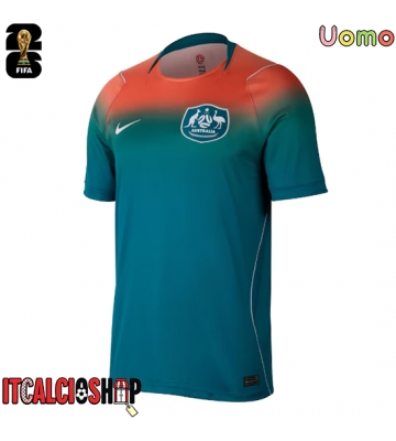 Australia Seconda Maglia Mondiali 2026 Manica Corta